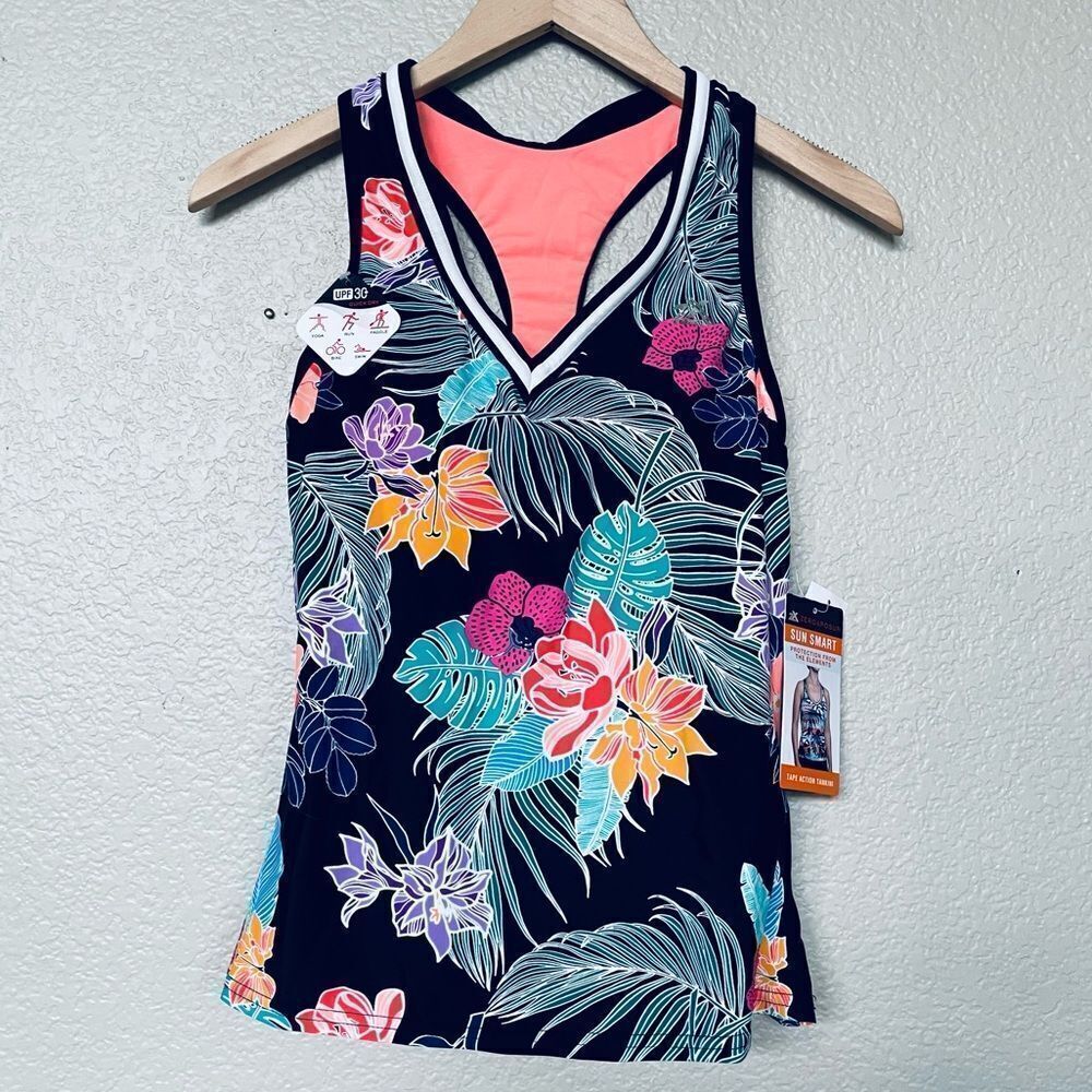 ZeroXposur Swim Tankini Sun Smart Outdoor Athletic Tank Top